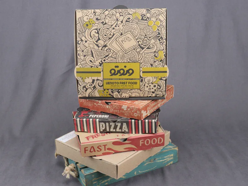 جعبه پیتزا چاپ اختصاصی