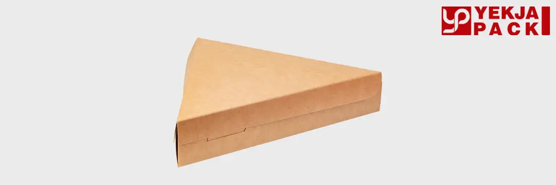 جعبه پیتزا مقوایی مثلثی