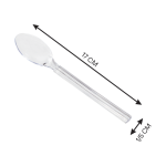 قاشق دیپلمات شفاف