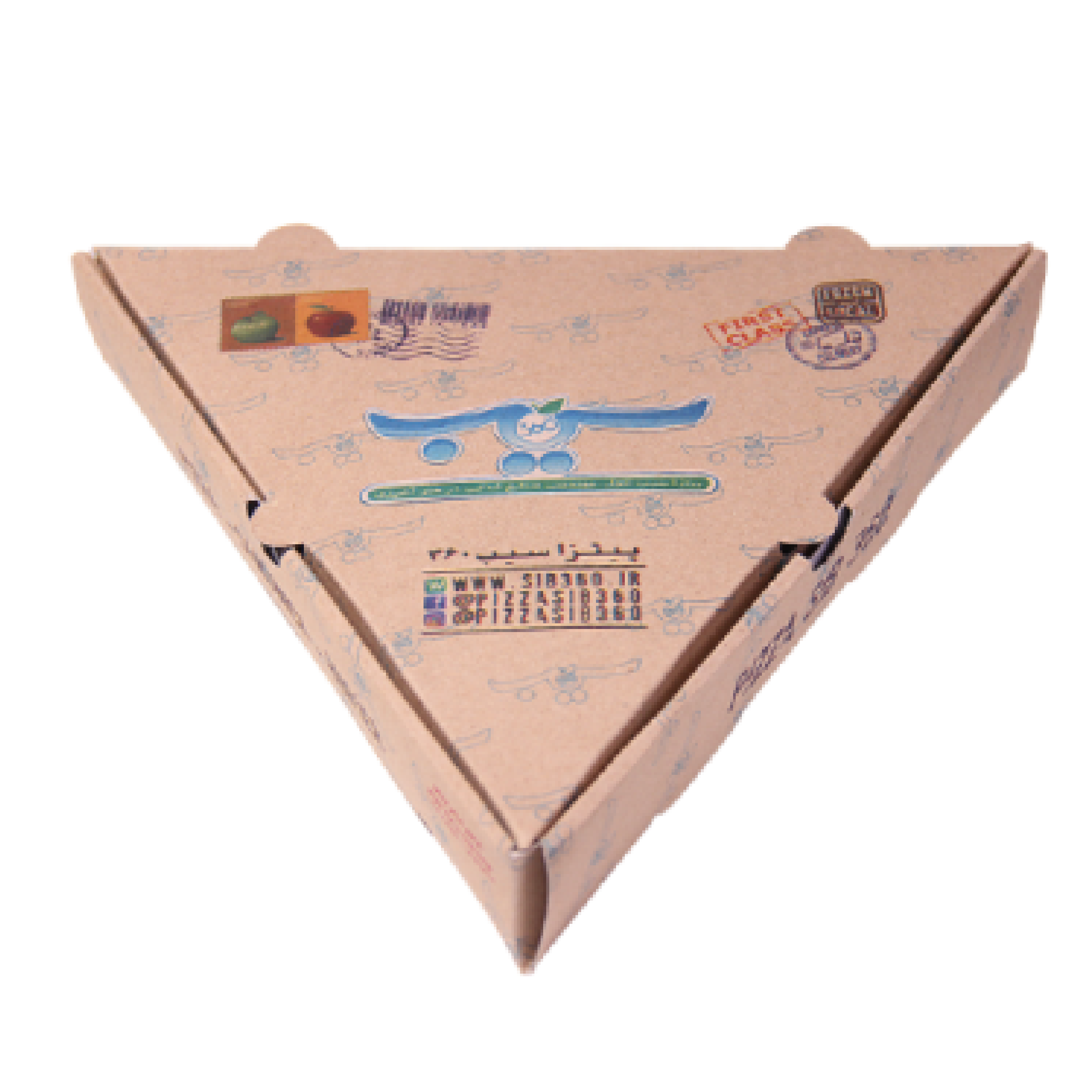 کارتن پیتزا