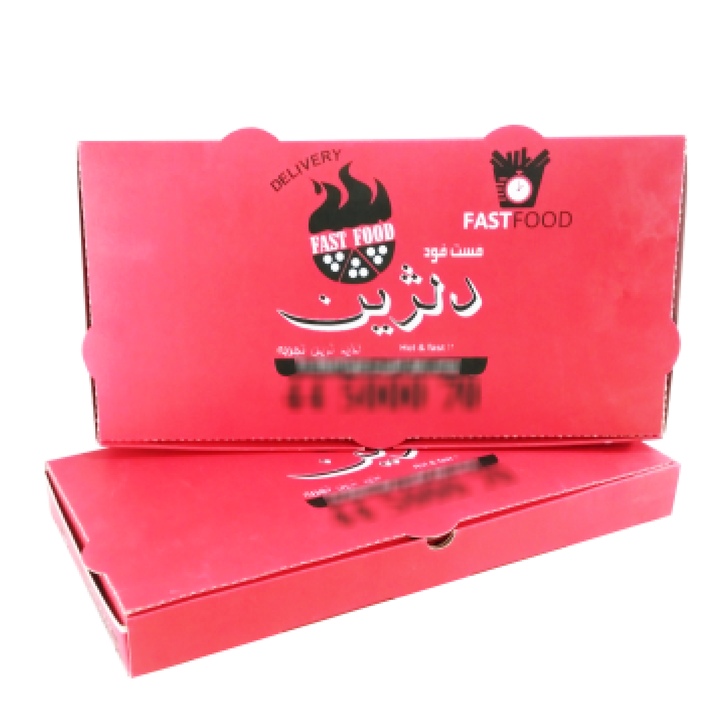 جعبه پیتزا مستطیلی